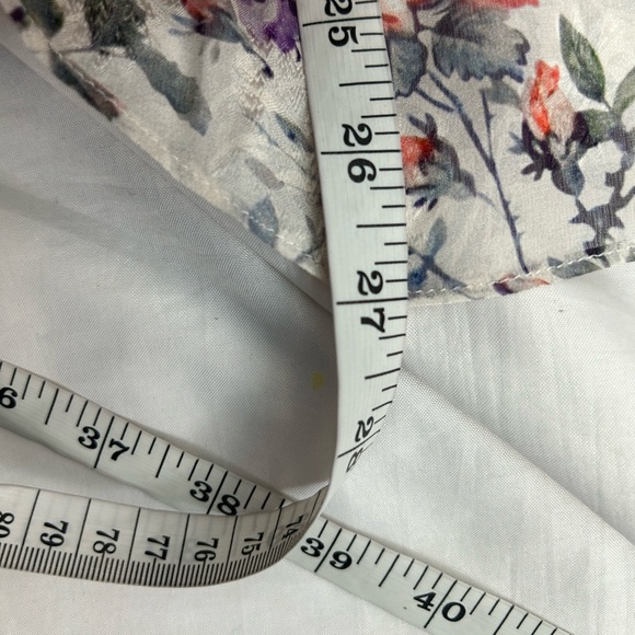 Rebecca Taylor | Ruby silk blend floral jacquard sheer blouse - Picture 10 of 11